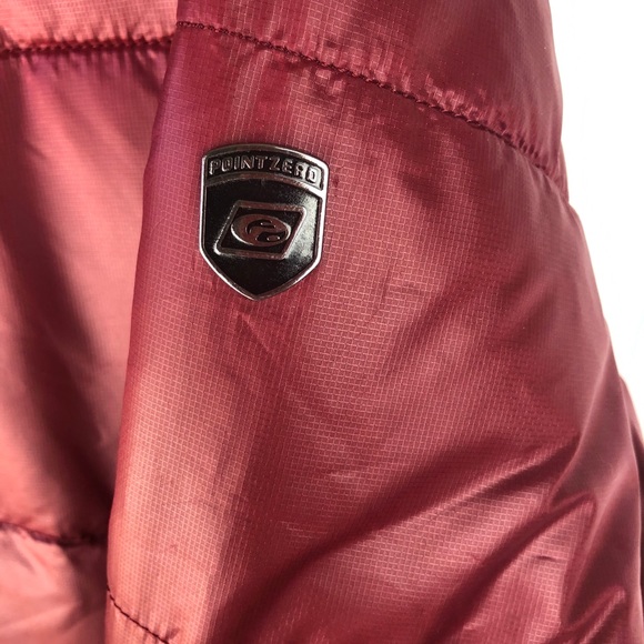 Point Zero red blue hood reversible outdoor activewear puffer jacket XL - Picture 7 of 8